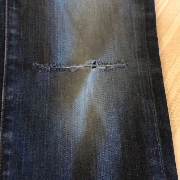 J Brand Faded Front Ripped Knee Skinny Jeans - Picture 4 of 6